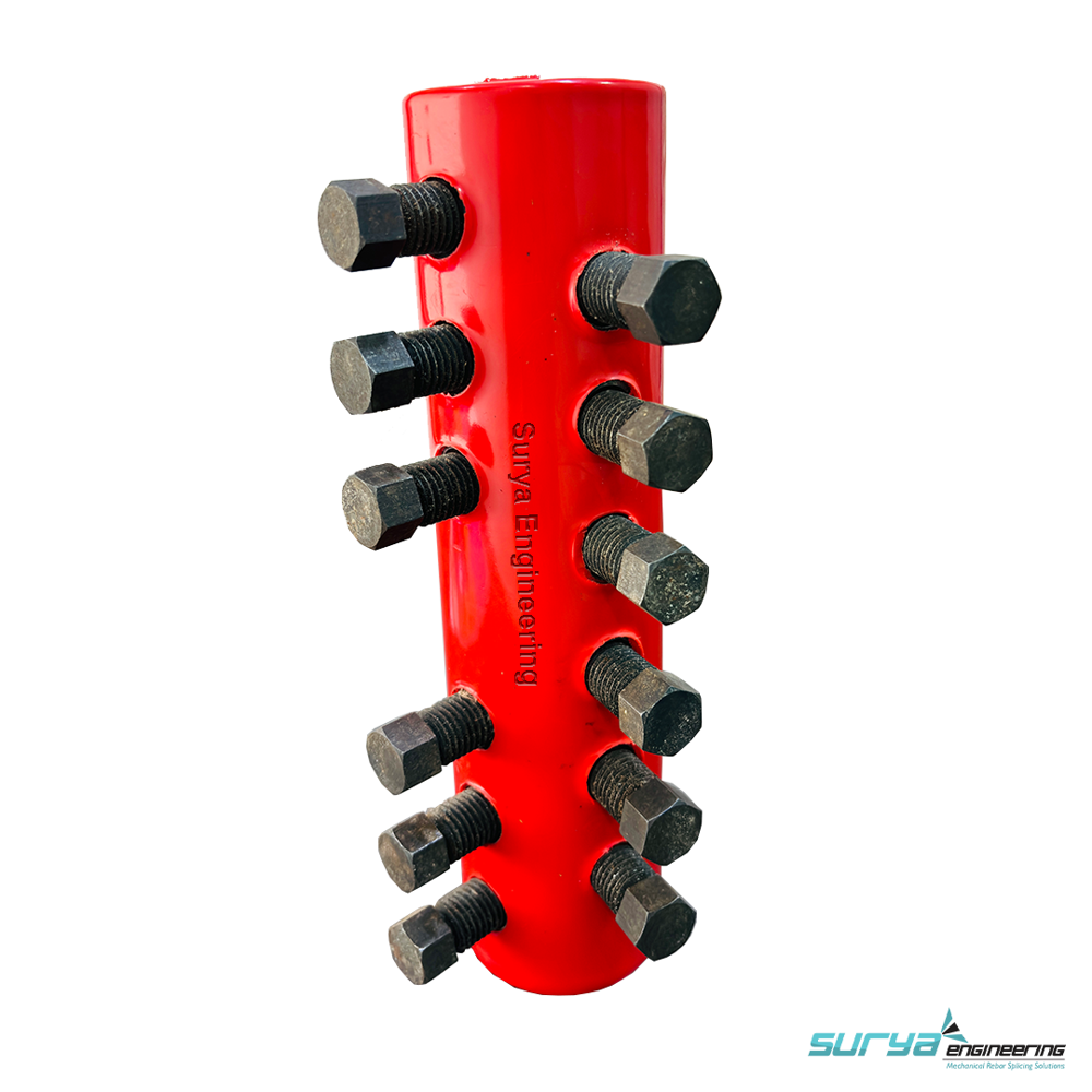 MBT Rebar Coupler Manufacturer | Mechanical Bolted Coupler | Surya Engineering