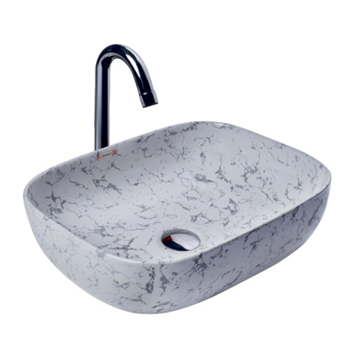 Designer Printed Table Top Basin - Feature: Easy To Clean