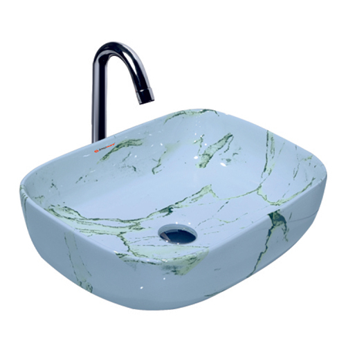 Decorative Table Top Washbasin - Color: White