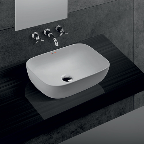 DESIGNER AND WHITE TABLE TOP WASH BASIN
