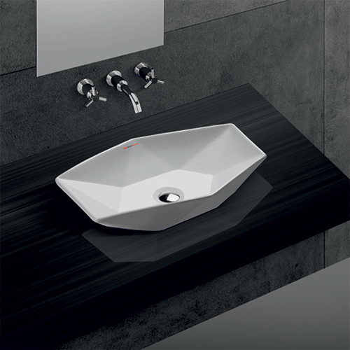 Ceramic Wash Basin Bowl - Color: White