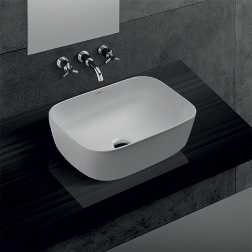 White Table Top Sink - Feature: Easy To Clean