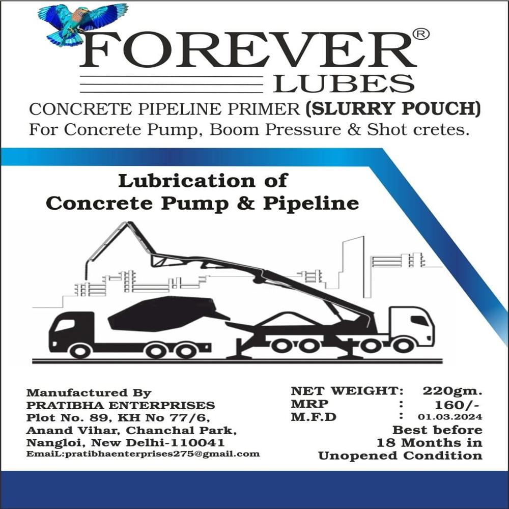 Forever Lubes Concrete Pump Primer Slurry Pouch
