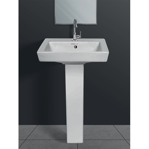 Neno Wash Basin With Pedestal Set