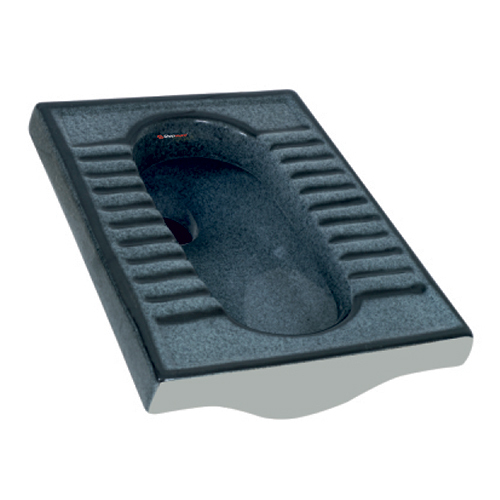 Black Ceramic Squat Pan - Feature: Stain Resistant