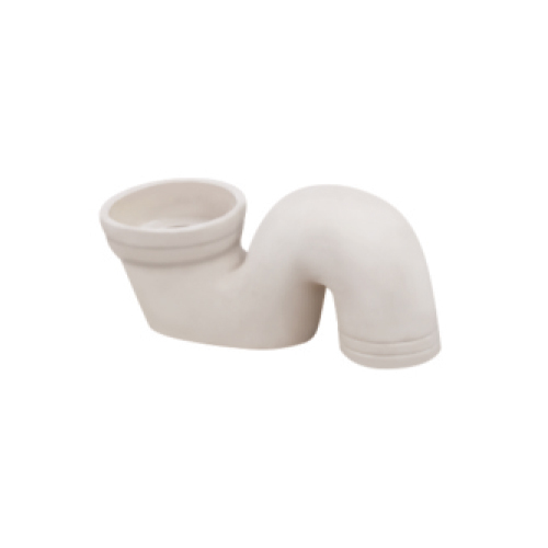 Ceramic S Trap - Color: White