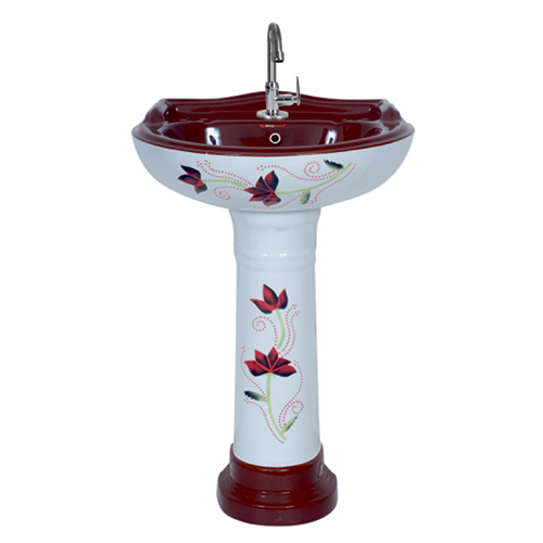 Stepware 506 Stargold Vitrosa Pedestal Wash Basin - Feature: Elegant Design