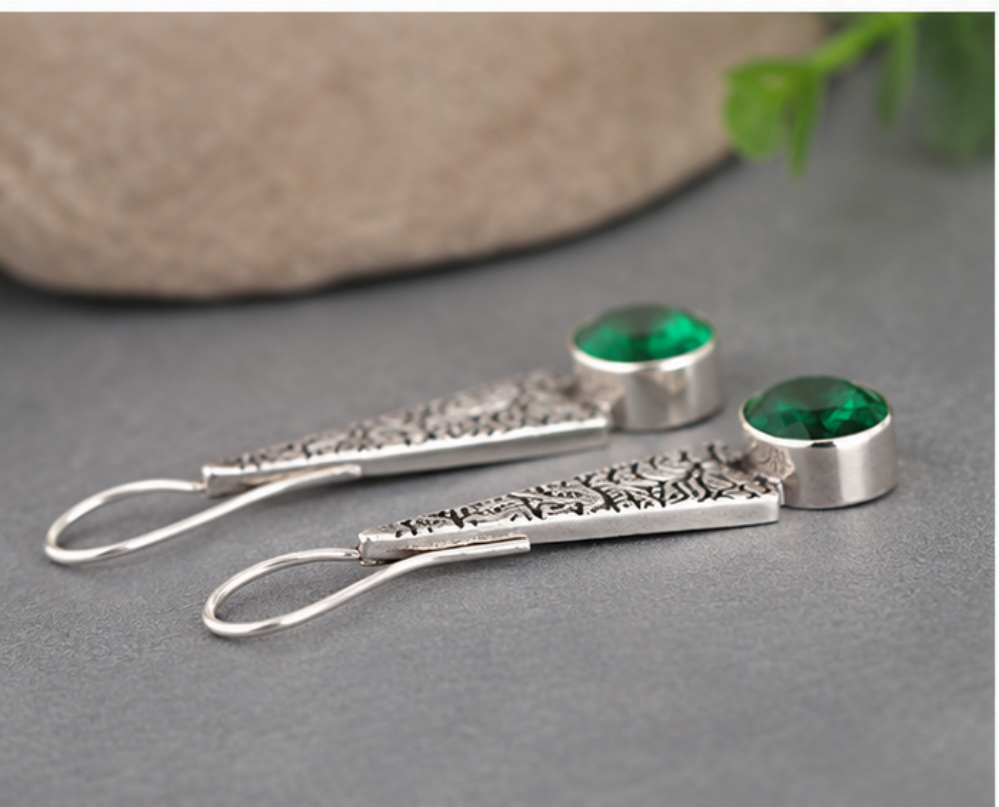 Green Leaf Earing - Color: Different Available