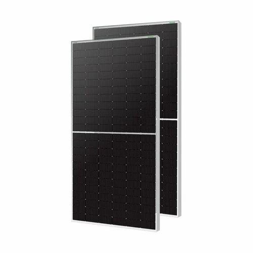 WAAREE 615Wp 144Cells 24 Volts N-Type Framed Dual Glass Bifacial Non-DCR Solar Module Solar Panel