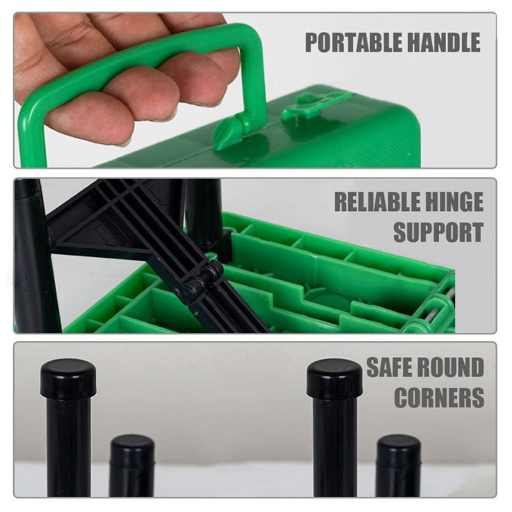 High Quality Multi-utility Compact Foldable Table - Color: Mix