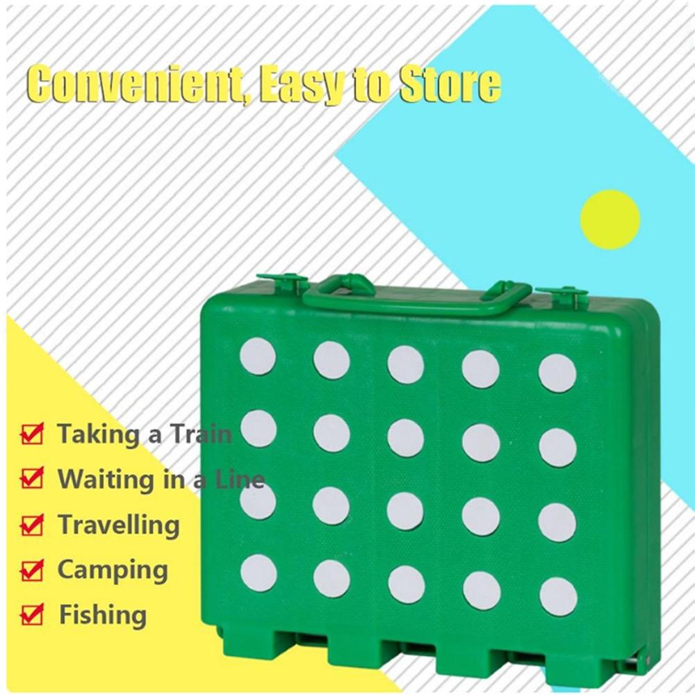 High Quality Multi-utility Compact Foldable Table - Color: Mix