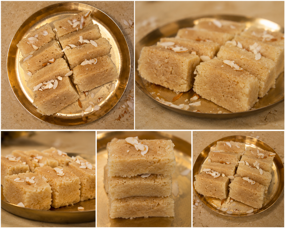 Mysore Pak - Fat: Depends On Use Material Percentage ( % )