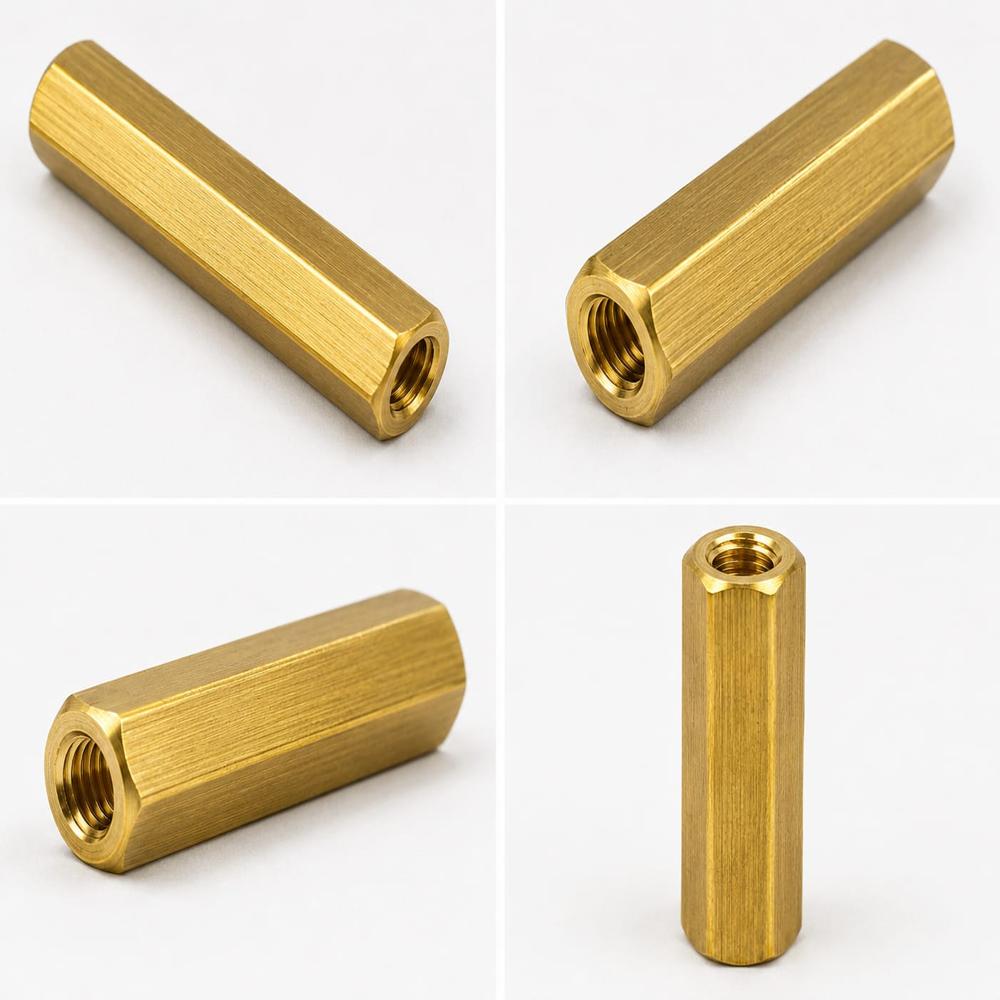 BRASS FEMALE TO FEMALE STANDOFF