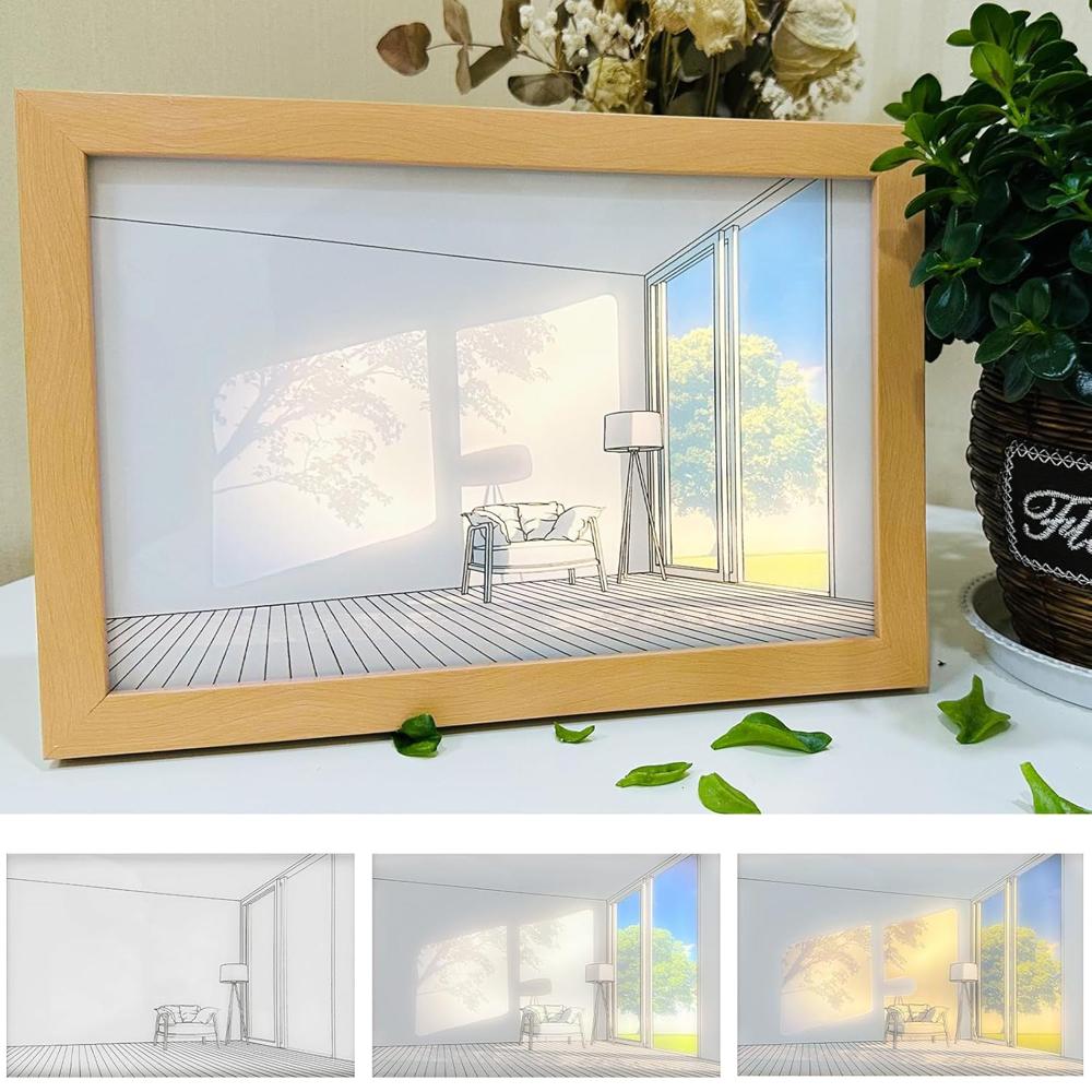 LED NightPainting Decoration Picture Frame Light (1 Pc / 2015 CM)