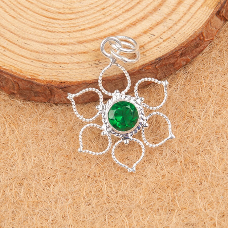 Pendant With Fluorite