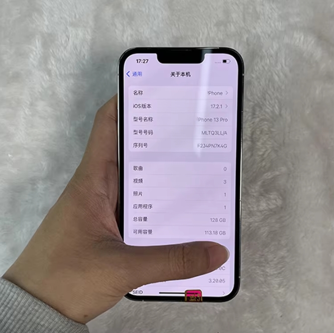 Wholesale Unlocked Used Cell Used iPhone 13 Pro A+ 128GB/256GB Cellular Phone Low Price Second Hand Mobile Phone Supplier