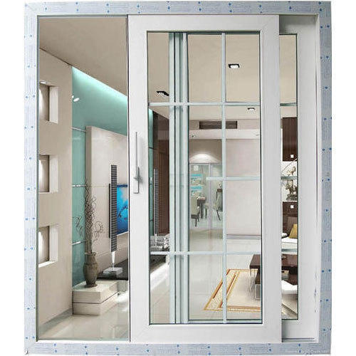 Upvc Sliding Door Frame - Aluminum Alloy, Fiberglass Screen Netting | Commercial Application, Custom Color Options