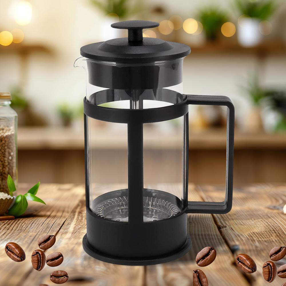 Coffee And Tea Maker, Coffee Maker Glass Coffee Press Glass Teapot (approx 350ml) - Color: Mix