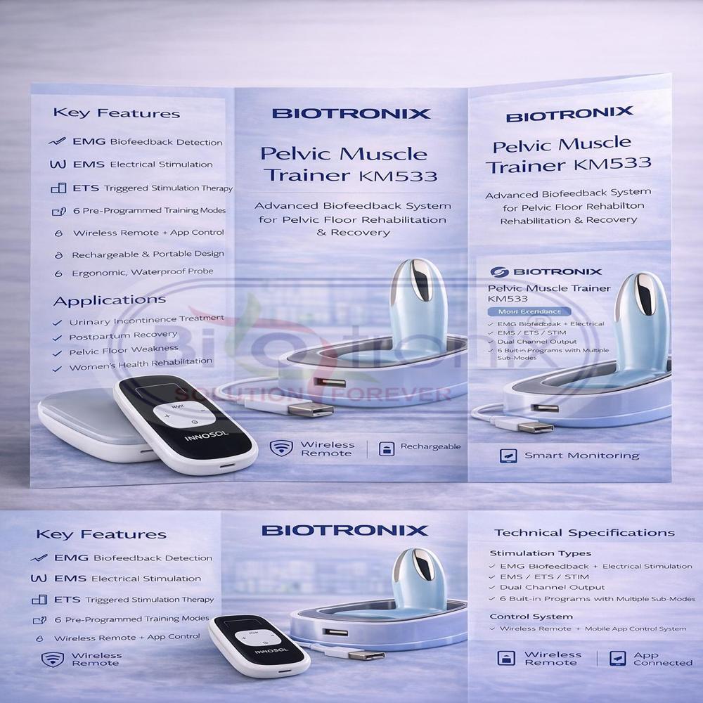 KM-533-4 APP Based Pelvic Muscle Recovery Equipment for Women