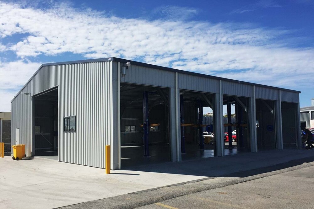 Prefabricated Building Structure - Color: As Per Requirement