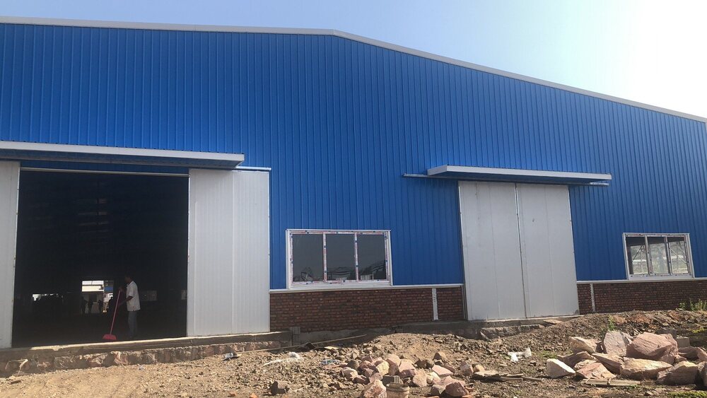 Prefabricated Building Structure - Color: As Per Requirement