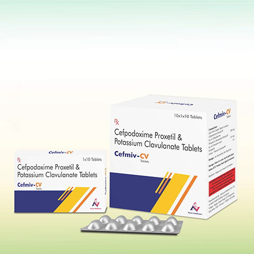 Cefpodoxime Proxetil And Potassium Clavulanate Tablets