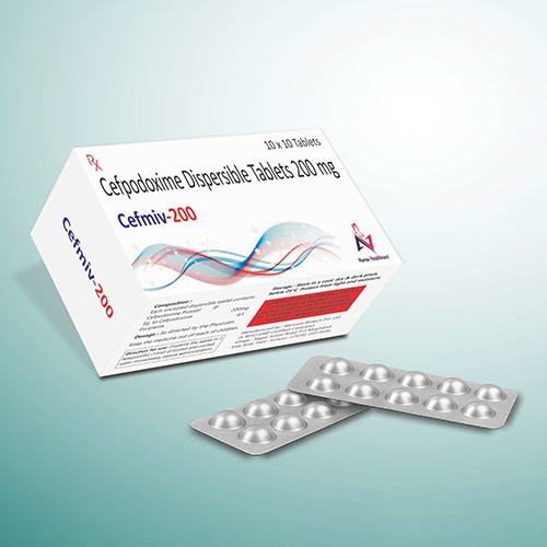 200mg Cefpodoxime Dispersible Tablets