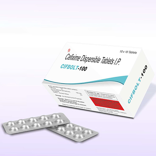Cefixime Dispersible Tablets IP