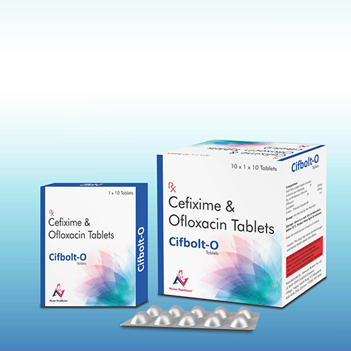 Cefixime And Ofloxacin Tablets