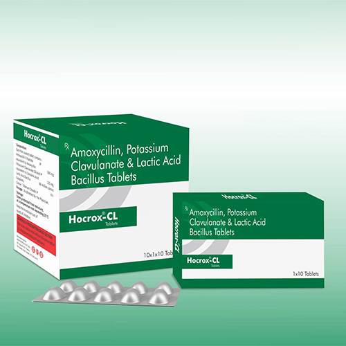 Amoxycillin Potassium Clavulanate And Lactic Acid Bacillus Tablets