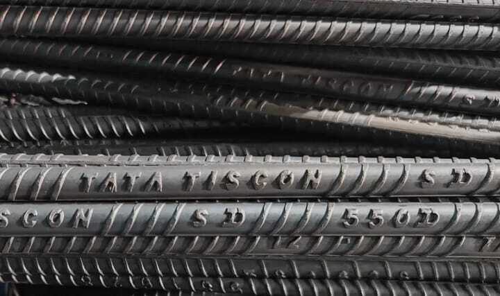 Tata Tiscon 550SD Branded Bars