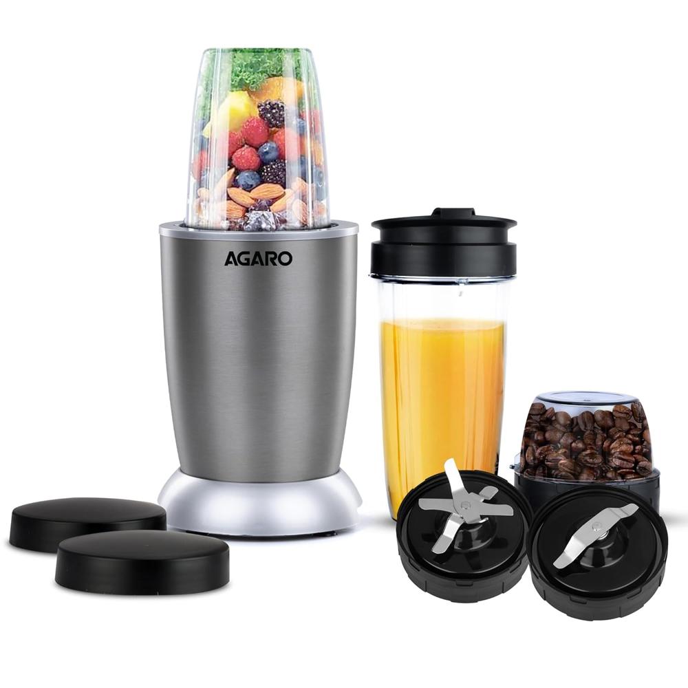 AGARO Nutri-Max Personal Blender 1000 Watts, Mixer/Grinder/Smoothie Maker, Blender(34282)