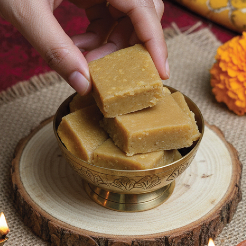 Fresh Custard Apple Barfi