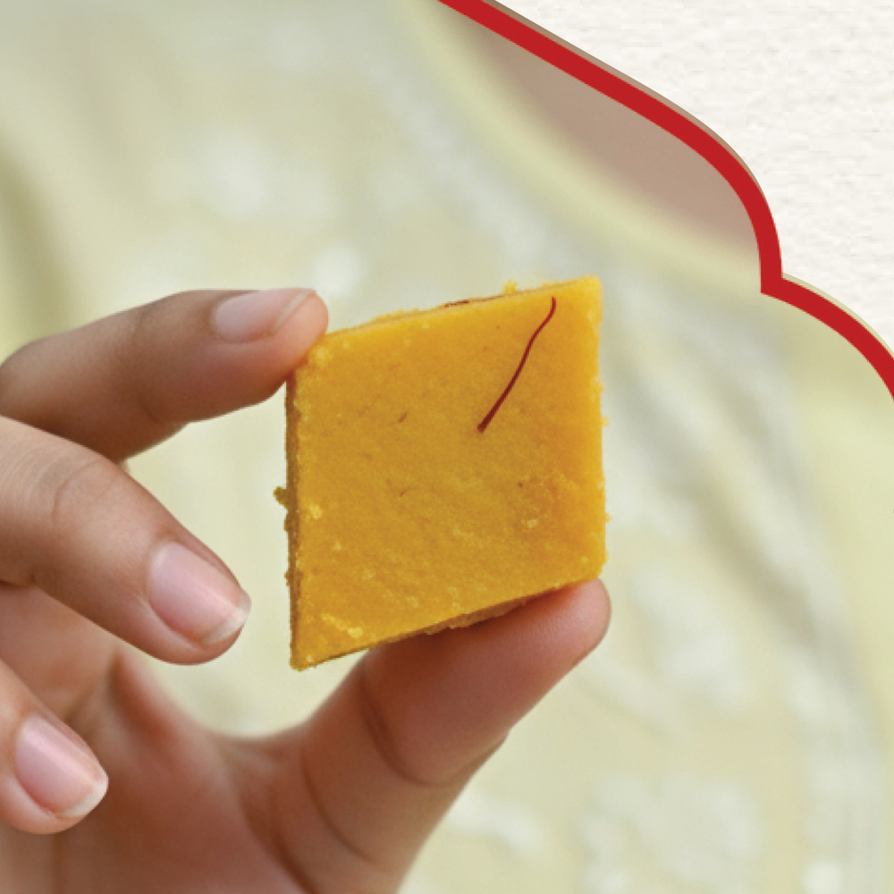 Kesar Kaju Katli