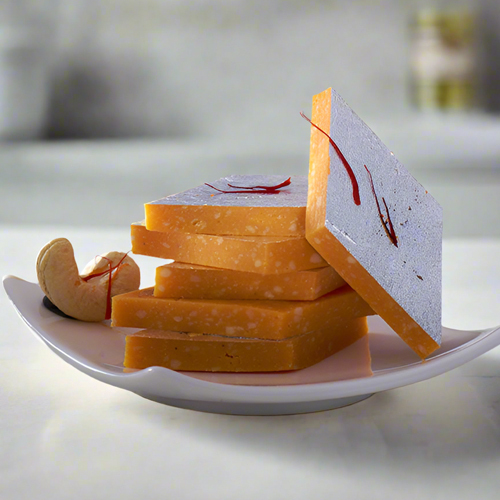 Premium Kesar Kaju Katli