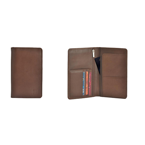 Luxury Leather Travel Wallet