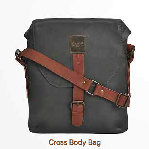 Leather Men Cross Body Bag