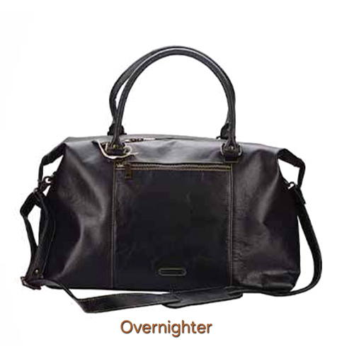 Leather Overnighter Bag