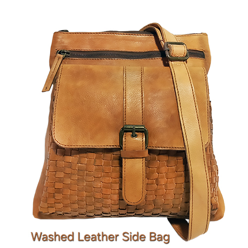 Washed Leather Premium Bags