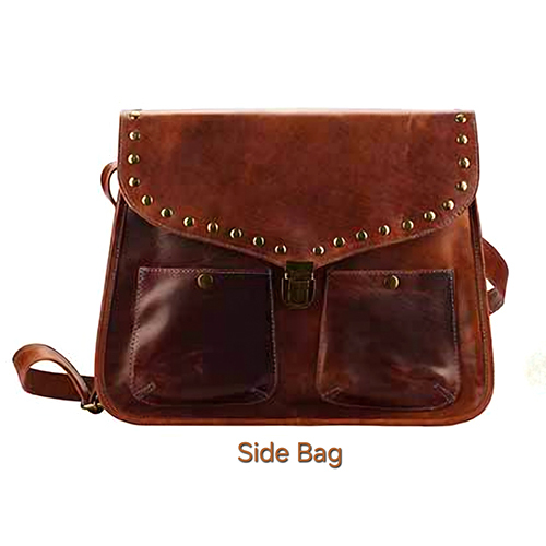 Leather Side Bag