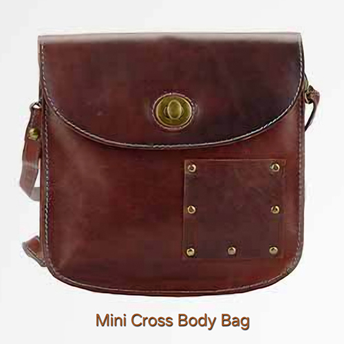 Leather Mini Cross Body Bag