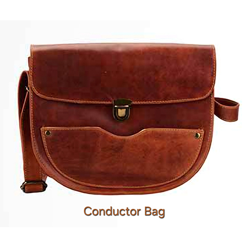 Leather Conductor Bag