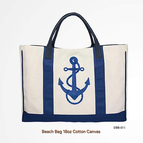 DBB-011 Beach Bag 18oz Cotton Canvas