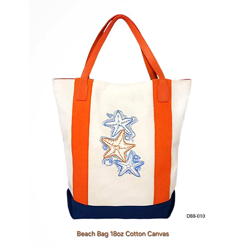 DBB-010 Beach Bag 18oz Cotton Canvas