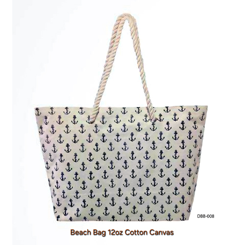 DBB-008 Beach Bag 12oz Cotton Canvas