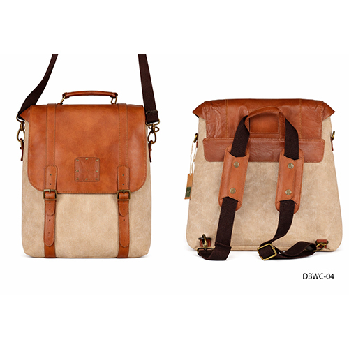 DBWC-04 Waxed Canvas Bags