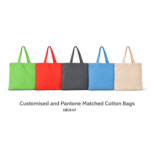 DBCB-07 Customized and Pantone Matched Cotton Bags