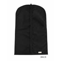 Custom Logo Garment Covers - Color: Transparent With Colored Piping (multiple Colors Available)