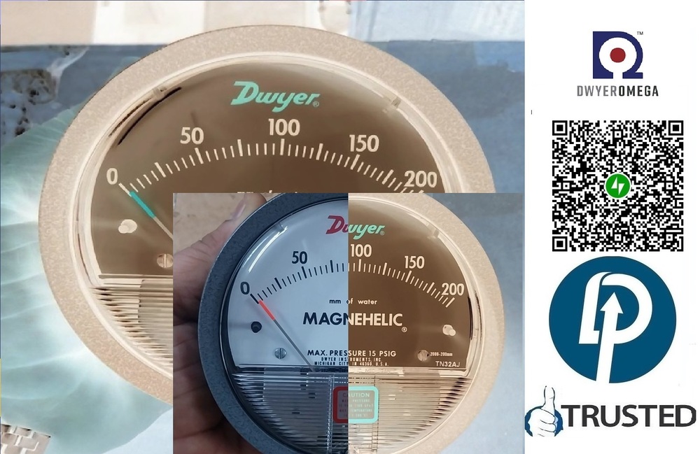 DWYER>> SERIES 2000 MAGNEHELIC DIFFERENTIAL PRESSURE GAUGE >>Ajeetpur Industrial Estate (UP)