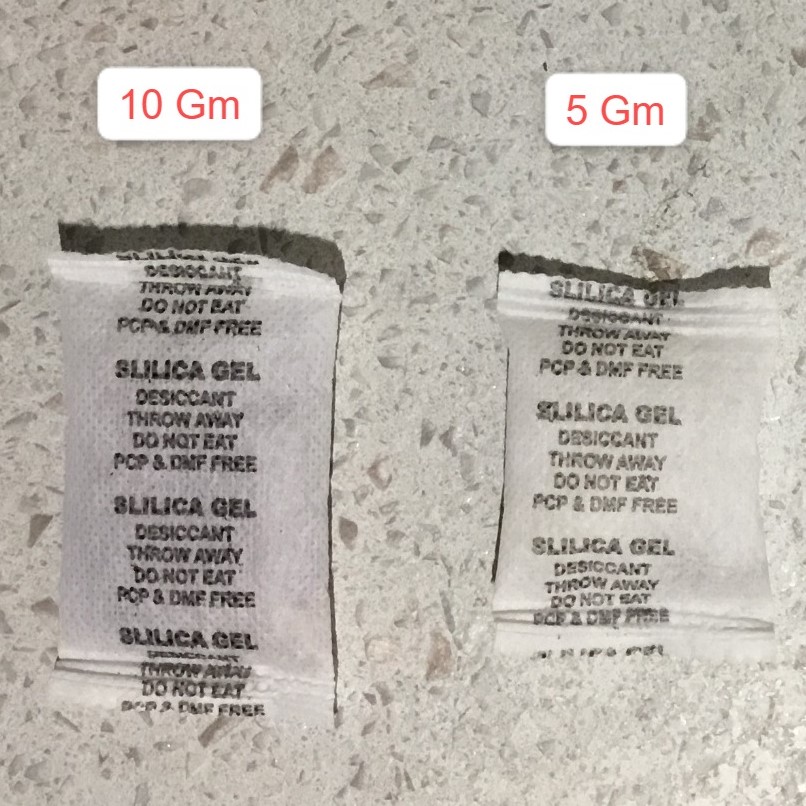 Silicagel Blue Crystal 5 Gm & 10 Gm Sachets